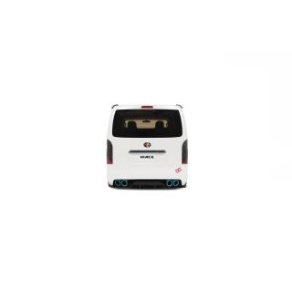 Toyota Hiace Super GL Custom Pearl White 2008 OttO mobile 1:18 Resinemodell (Türen, Motorhaube... nicht zu öffnen!)